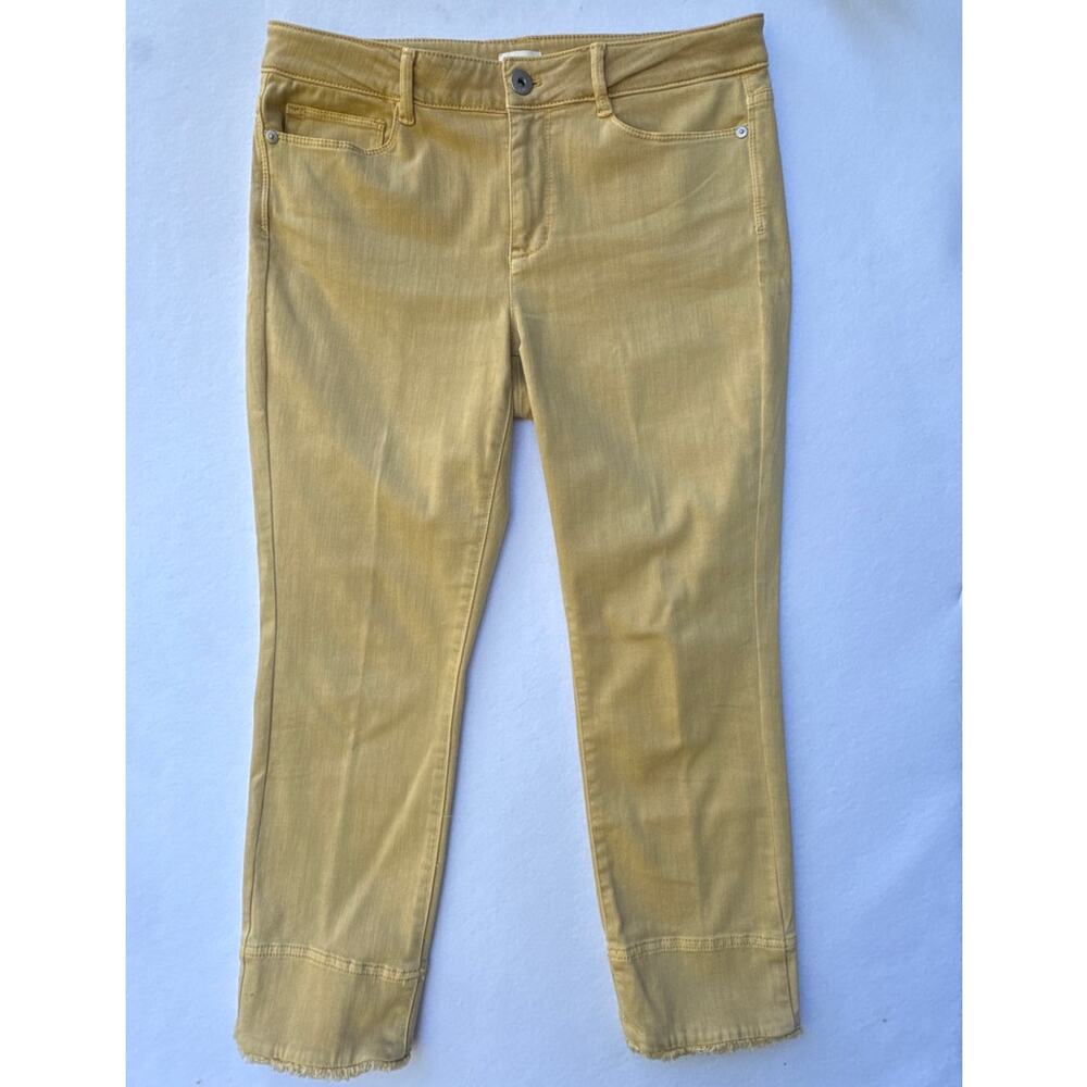 J. Jill Denim Authentic Fit Cropped Pants